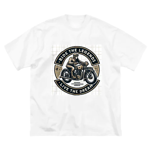 Ride the legends  ビッグシルエットTシャツ