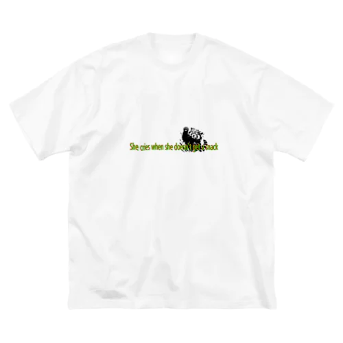 墨絵「レッサーパンダ」 Big T-Shirt