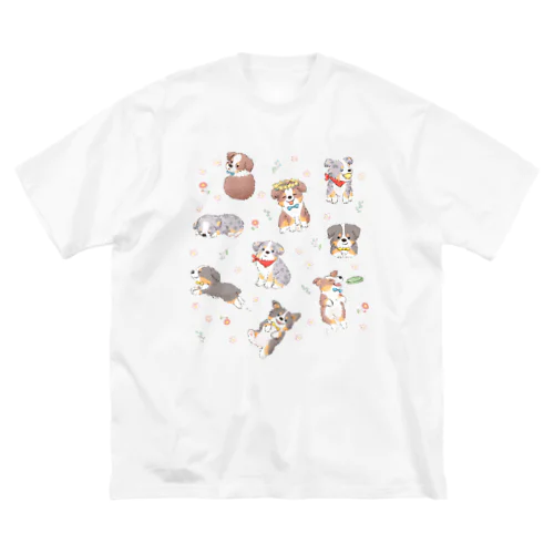 オゥシーパピー　縦 ビッグシルエットTシャツ