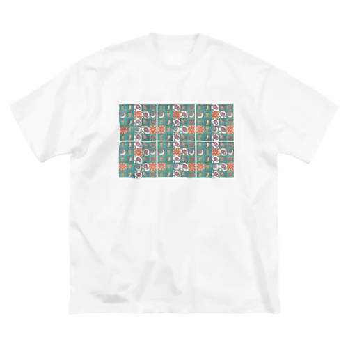 ださかわパッチ ビッグシルエットTシャツ