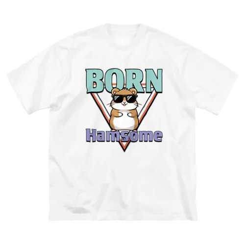 生まれつきハムサムのハムスター ビッグシルエットTシャツ