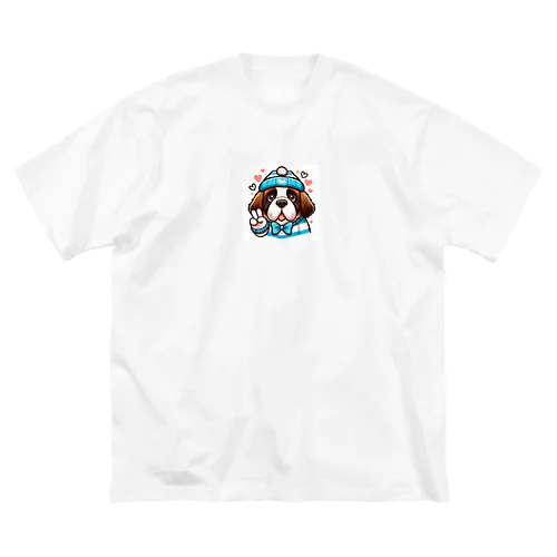 セントバーナード好きにはたまらん ビッグシルエットTシャツ