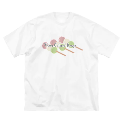 ３色団子 ビッグシルエットTシャツ