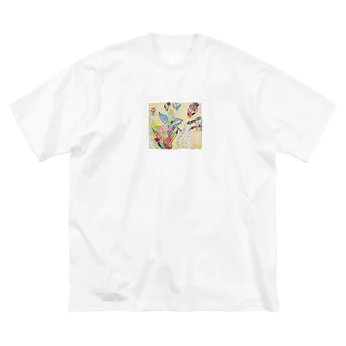 海の花　カイフラワー ビッグシルエットTシャツ