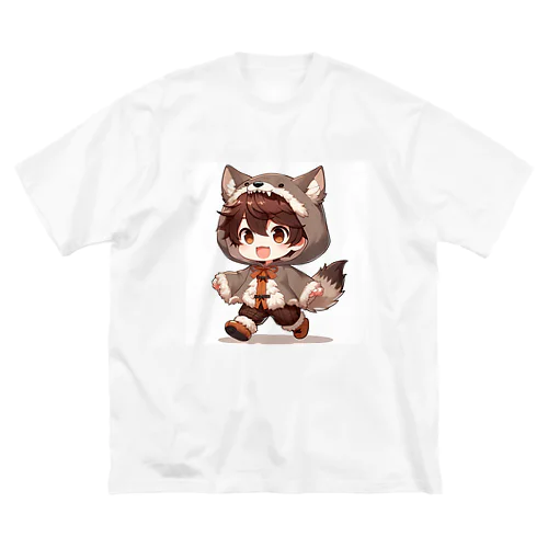 オオカミのオウカくん ビッグシルエットTシャツ