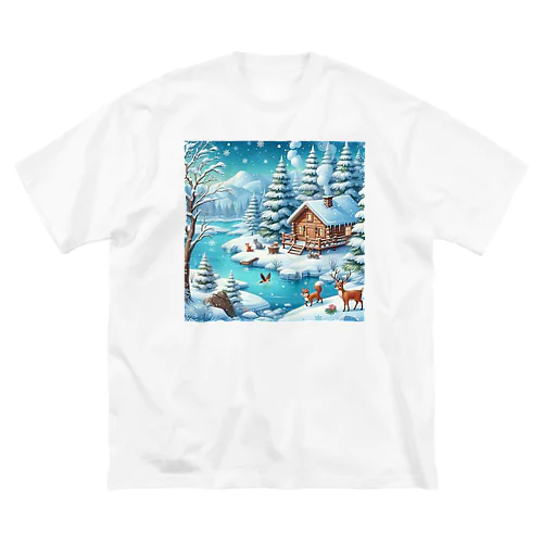「冬風景グッズ」 ビッグシルエットTシャツ