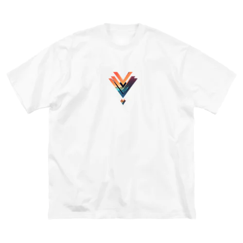 クールスタイリッシュv ビッグシルエットTシャツ