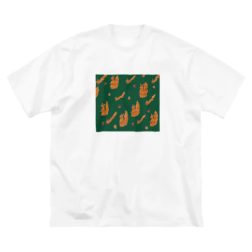 動物柄２ ビッグシルエットTシャツ