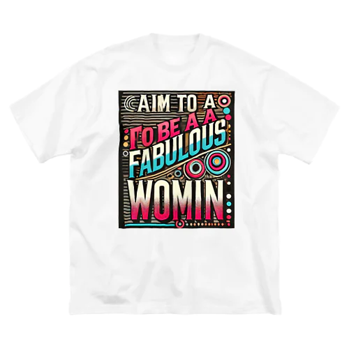 いい女グッツ ビッグシルエットTシャツ