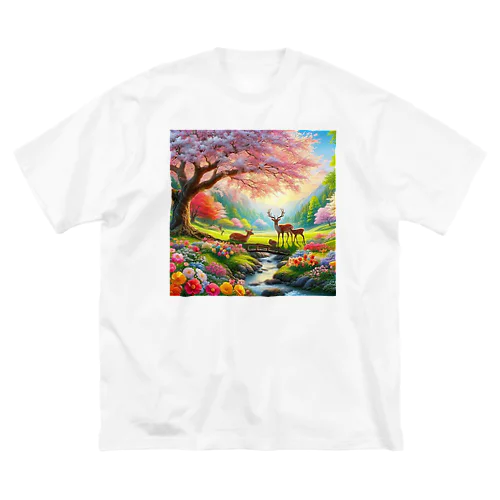 「春風景グッズ」 ビッグシルエットTシャツ