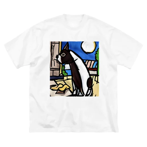 何をみてるの？ Big T-Shirt