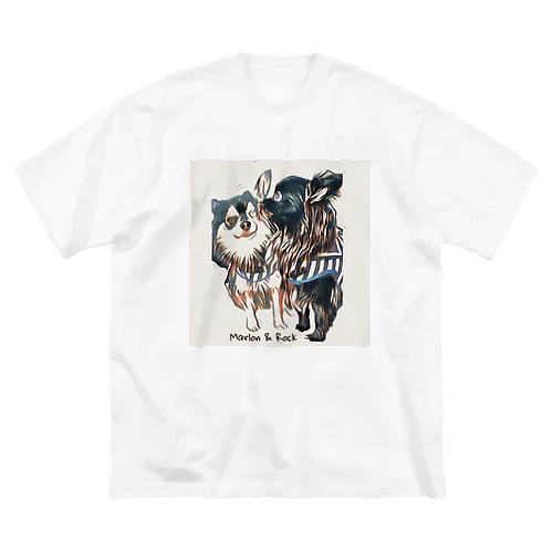 Marlon&Rock ビッグシルエットTシャツ