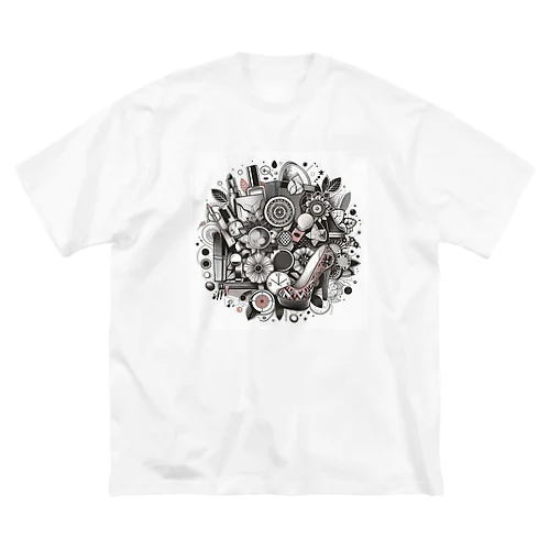 Mysterious design 2 ビッグシルエットTシャツ