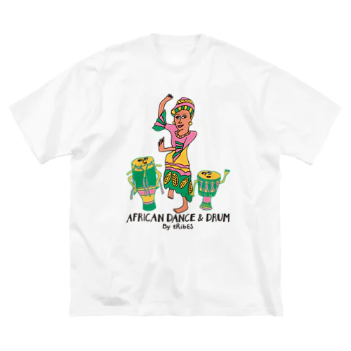 アフリカンダンス　by shiomi wada ビッグシルエットTシャツ