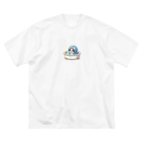 バスタイム着ぐるみネコ Big T-Shirt