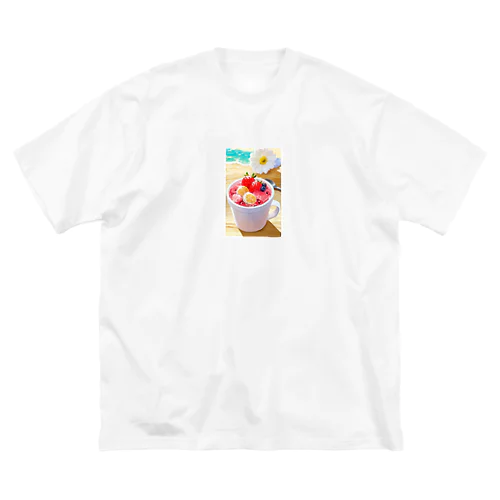 夏のデザート‪𓂃 𓈒𓏸 ビッグシルエットTシャツ