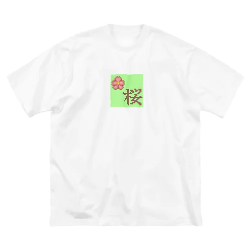 cherry blossoms ビッグシルエットTシャツ