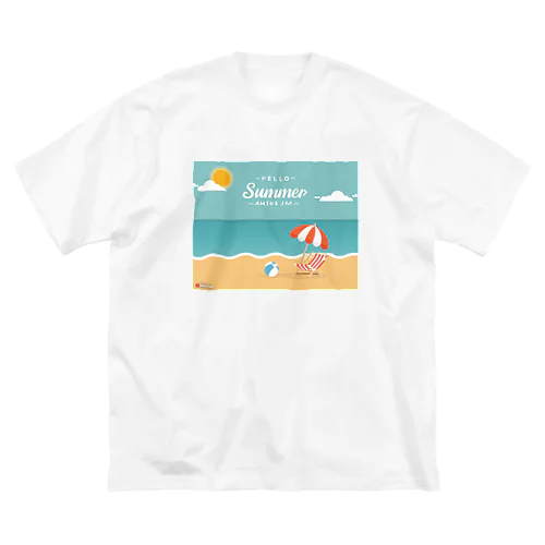 夏！Summer！ ビッグシルエットTシャツ