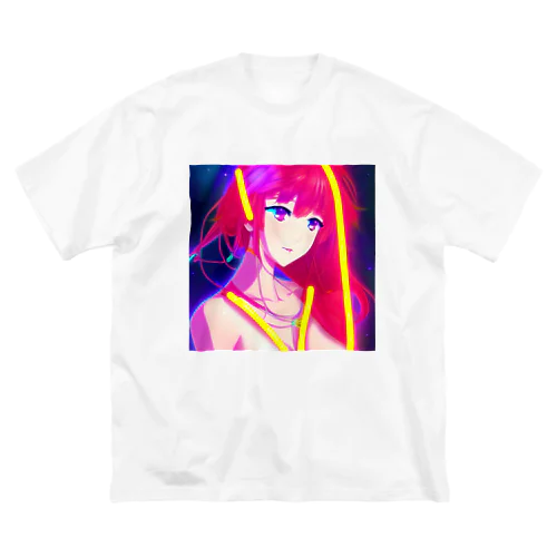 きゅぴきゅぴ★高貴な宇宙系美女ガール Big T-Shirt