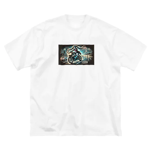 首都高を走るバイク Big T-Shirt