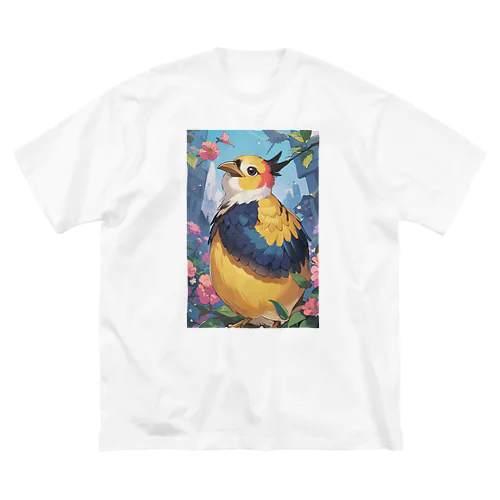 鳥くん ビッグシルエットTシャツ