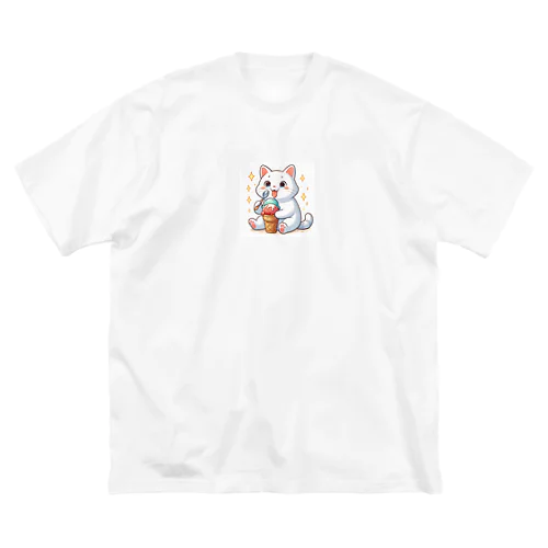 アイスが美味しーい✨ ビッグシルエットTシャツ