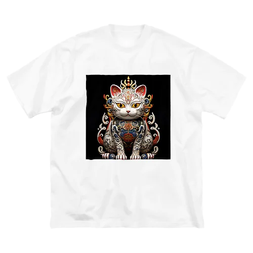 とある猫神社の狛猫 Big T-Shirt