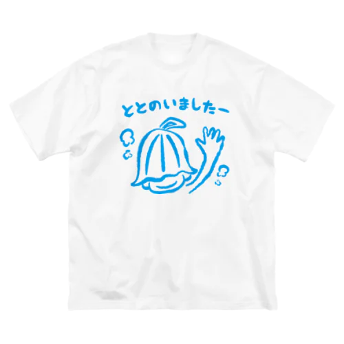 ととのいましたー ビッグシルエットTシャツ