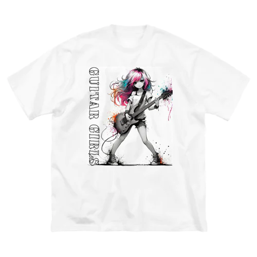 GUITAR GIRLS1 ビッグシルエットTシャツ