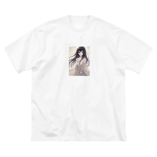 儚い少女 ビッグシルエットTシャツ