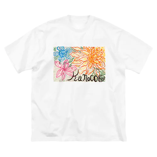 flowerドットsisters ビッグシルエットTシャツ