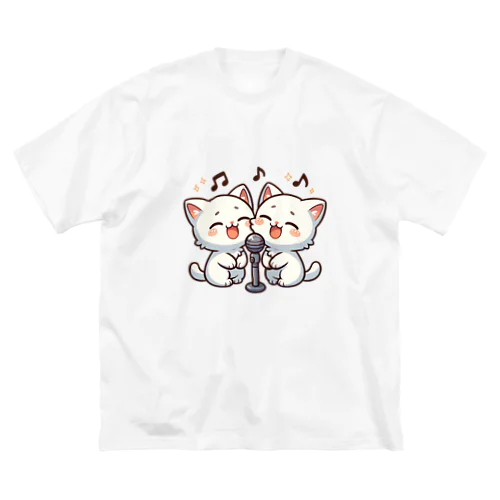 ねこコーラス 06 Big T-Shirt