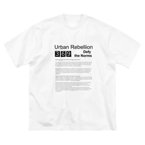 Urban Rebellion ビッグシルエットTシャツ