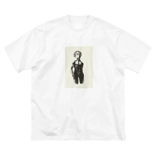 筋肉少年（リュスト） ビッグシルエットTシャツ