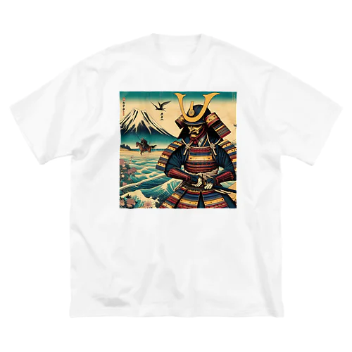 浮世絵サムライくん Big T-Shirt