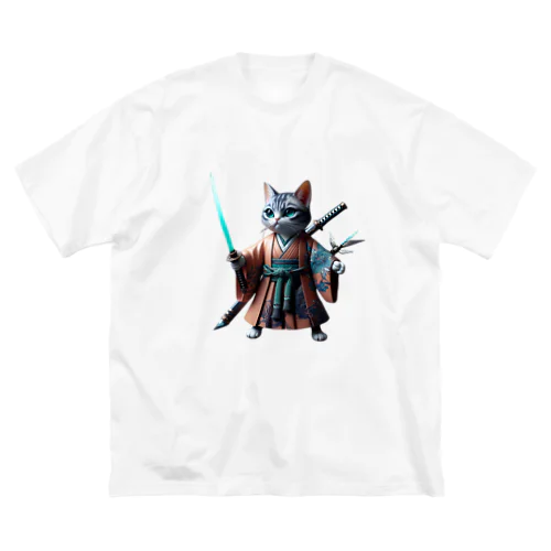 Samurai CAT Big T-Shirt