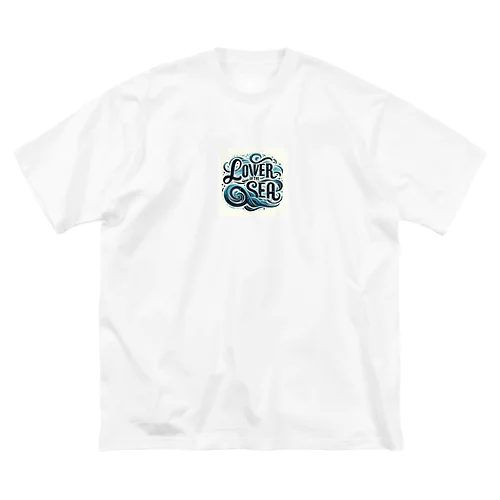 lover of the sea ビッグシルエットTシャツ