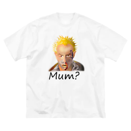 Mum?(black) Big T-Shirt
