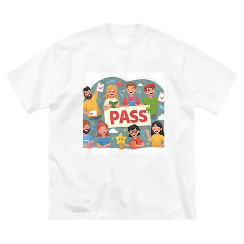 合格PASSED ビッグシルエットTシャツ