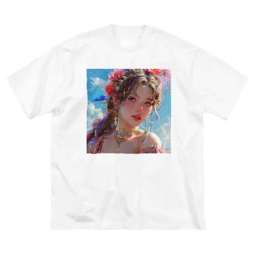 マドンナ　グリーンミント　1612 ビッグシルエットTシャツ