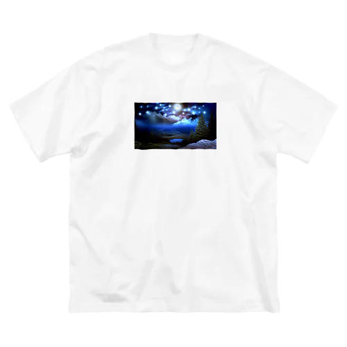 山の夜景 Big T-Shirt