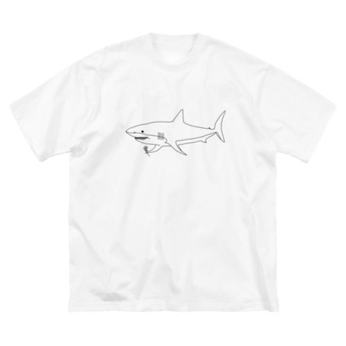 優しいサメ Big T-Shirt