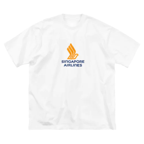 シンガポール航空ロゴ入りグッズ ビッグシルエットTシャツ