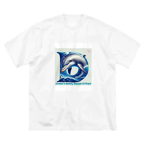 Ocean's Smile, Waves of Hope ビッグシルエットTシャツ