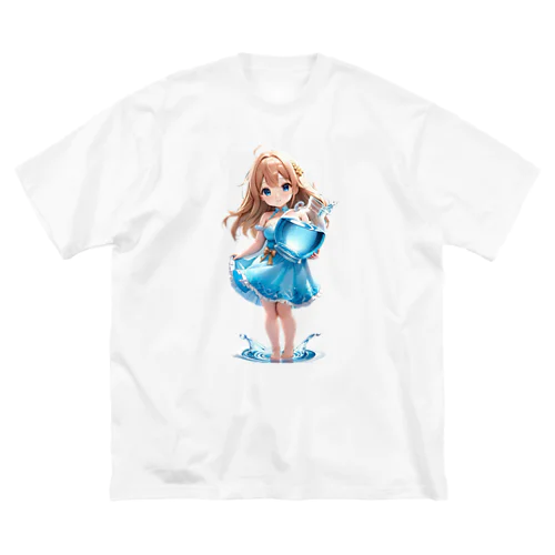 Aquarius　水瓶座 ビッグシルエットTシャツ