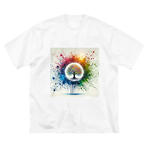 絵具が垂れちゃった・・・ Big T-Shirt