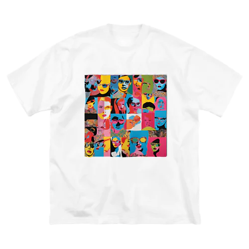 ポップアート Big T-Shirt