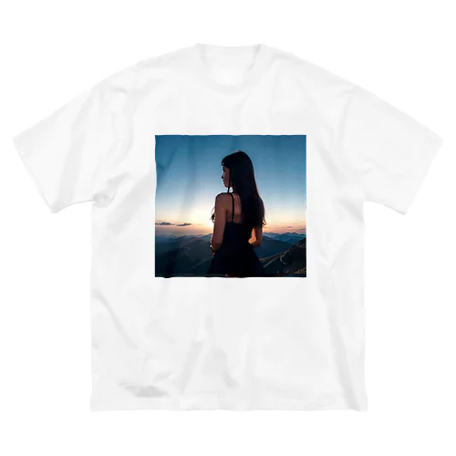 朝日と美女 Big T-Shirt