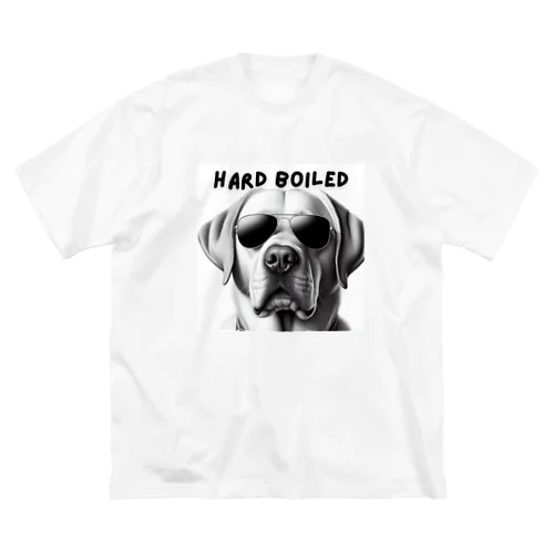 ハードボイルド犬ラブラドール ビッグシルエットTシャツ