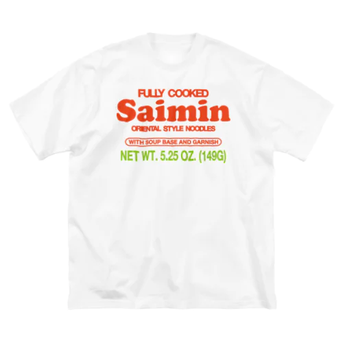 Saimin Cup ビッグシルエットTシャツ